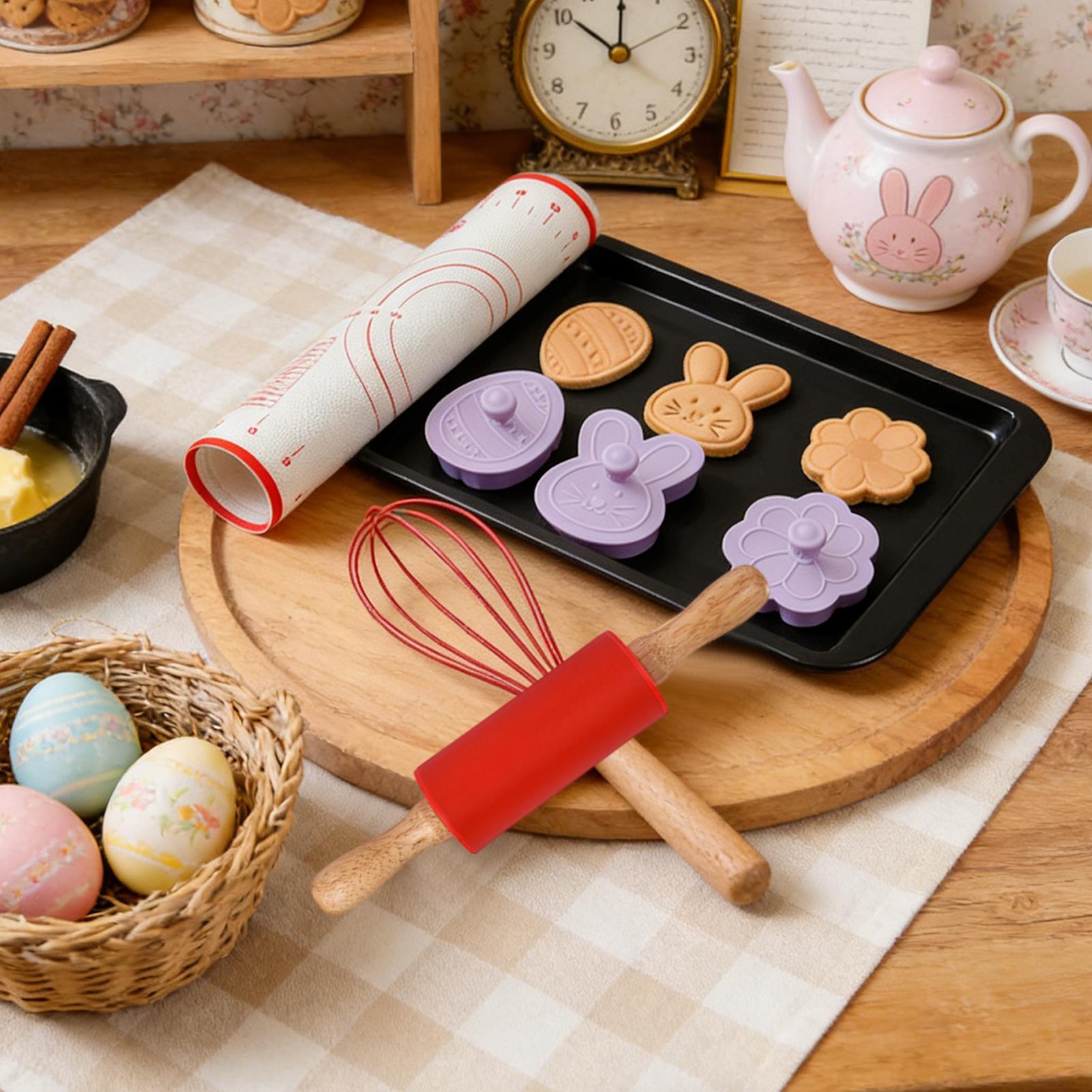 ベーキングローリングピン イースター ノンスティック生地ツー - Baking Kitchen Set のレビューと価格
